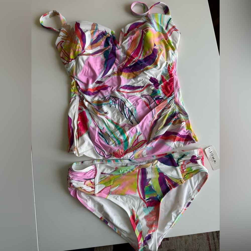 Soma tankini top and bottom - Size L